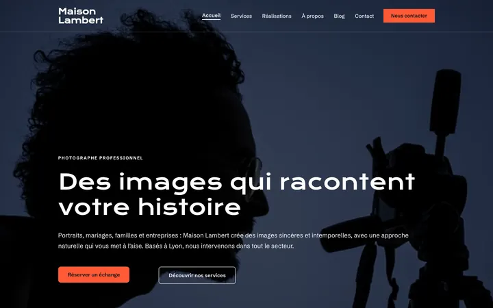 Aperçu réel de la charte Cinéaste